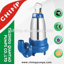 WQK three phase/single phase water pump copper winding motor submersible water pump